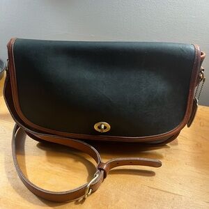 Vintage Coach spectator bag